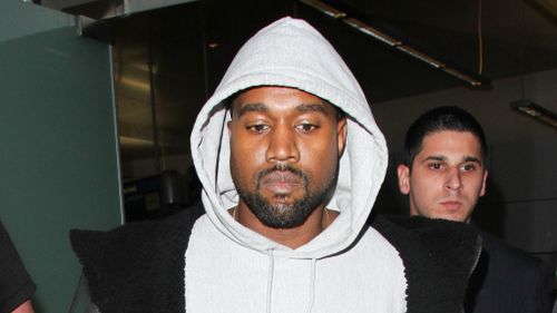 Kanye West resurfaces from hospital with blond hair in Los Angeles 