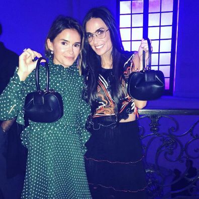 Just Can't Get Enough: Miroslava Duma and Her Gabriela Hearst Nina and Demi  Bags - PurseBlog