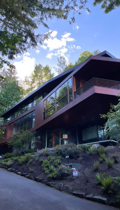 A look at the Cullen family home in Twilight, located in Portland, Oregon
