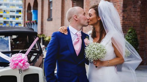 Charity funds wedding for UK couple with terminally ill groom