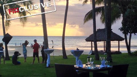 EXCLUSIVE PICS! Jennifer Hawkins on Myer campaign in Fiji... and her lavish $2500 per night suite