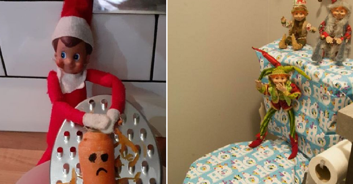 20 New Elf On The Shelf Poses For When You'Ve Run Out Of Ideas - 9Honey