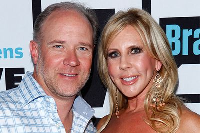 Here’s one of the housewives doing the dirty for once. Orange County housewife Lauri Peterson started spreading rumors about Vicki  Gunvalson creating on her husband, after allegedly catching her in bed with a man <i>and</i> a woman. <br/><br/>Vicki has since split with her husband and taken up with new hub Brook Ayers (pictured), one of her alleged flings.  He doesn’t sound like much of a keeper though, with audio of a drunken phone call being released of him calling Vicki a “f**king whore”