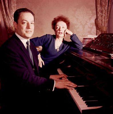 Édith Piaf and Charles Dumont 