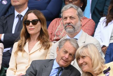Leslie Mann and Judd Apatow 