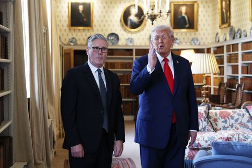 Keir Starmer, presidente dos EUA, Donald Trump 