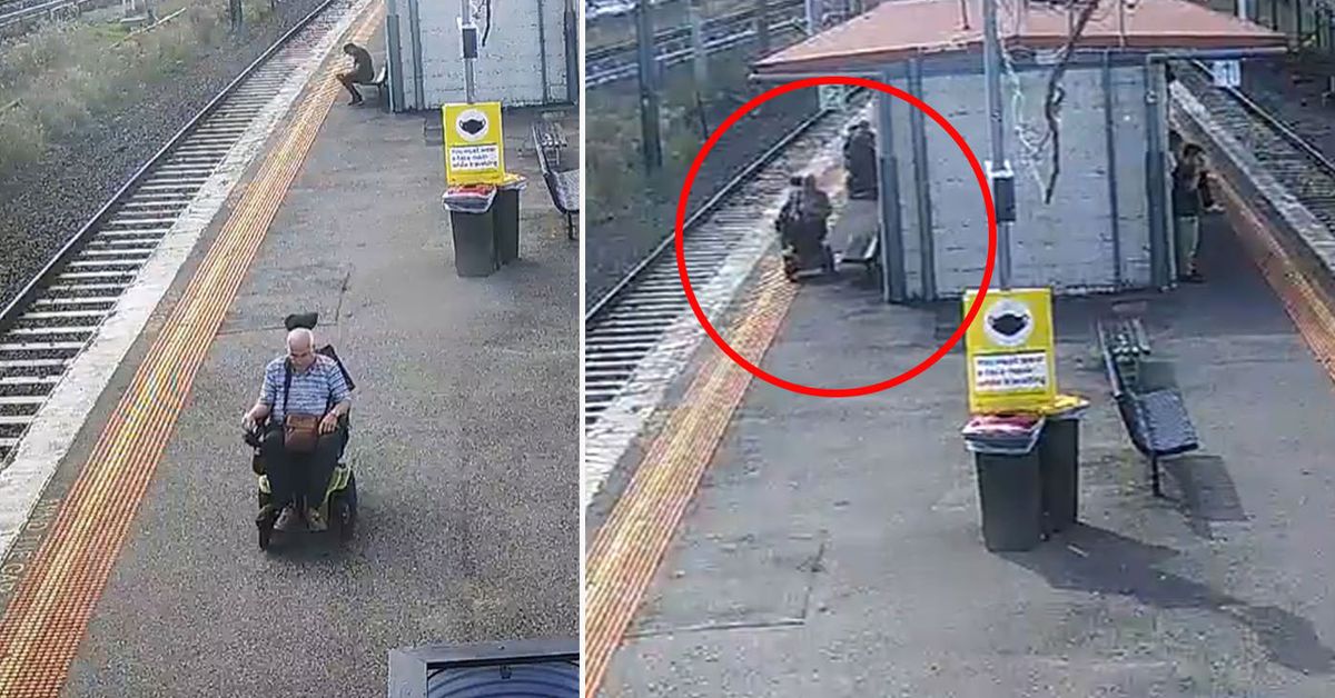 Family's search for strangers who leapt onto tracks to save man in wheelchair