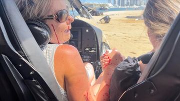 New Zealand couples Marle and Edward Swart, and Elmarie and Riaan Steenberg, were on board the descending helicopter that was struck by one just taking off, last Monday.