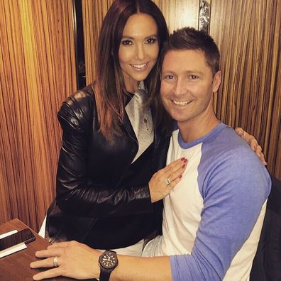 Michael Clarke and Kyly Clarke announce they're expecting their first baby.