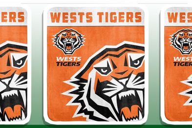 9PR: NRL West Tigers Throw Rug