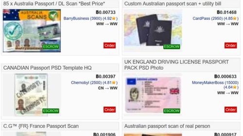 Some common targets for criminals who buy dark web passport scans include cryptocurrency exchanges, payment systems, and betting websites