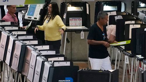 Early voting has already begun in many states, including Florida.