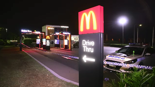 Police are investigating after a man was stabbed in a McDonalds carpark in Kempsey.