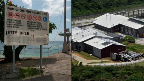 A guard at the Christmas Island detention centre has been sacked after being exposed as part of a syndicate supplying drugs, alcohol and phones to deportees.