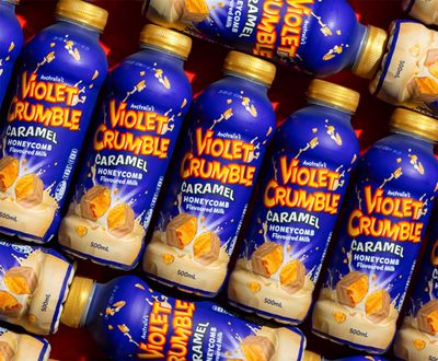 Violet Crumble channels Caramilk with new milk flavour