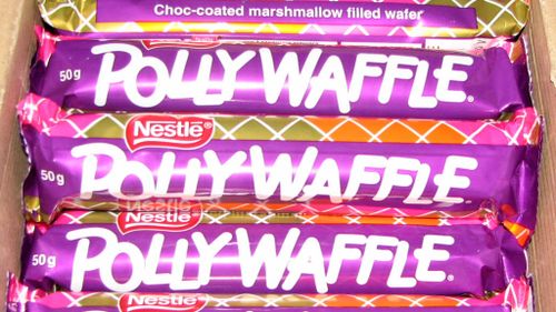 Expired Polly Waffles are still appearing on eBay for hundreds of dollars despite being inedible. (Supplied)