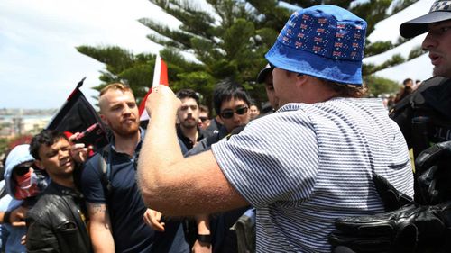 Police outnumber demonstrators at Cronulla anniversary barbecue