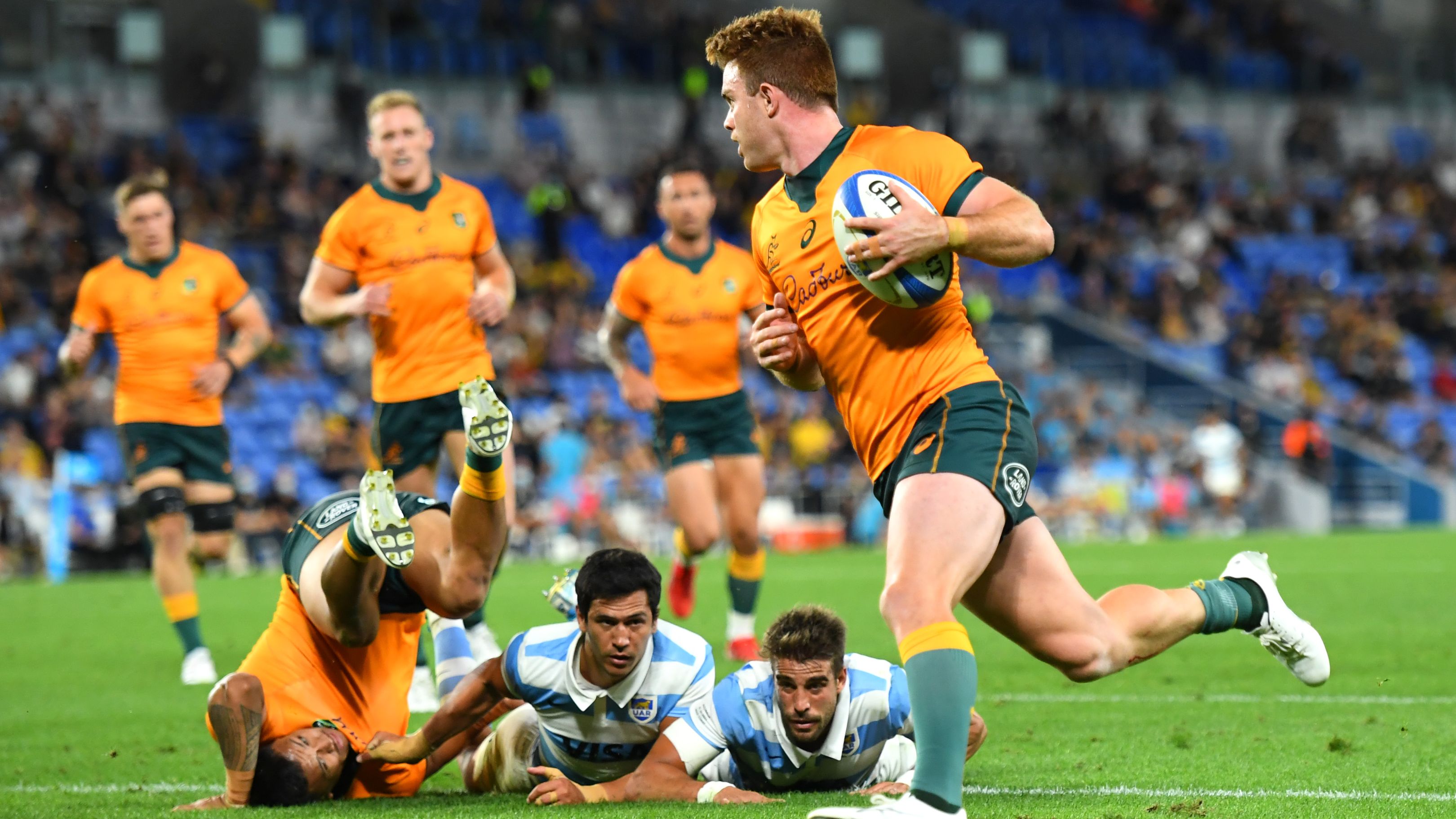 Wallabies rookie eyes Folau's try-scoring record