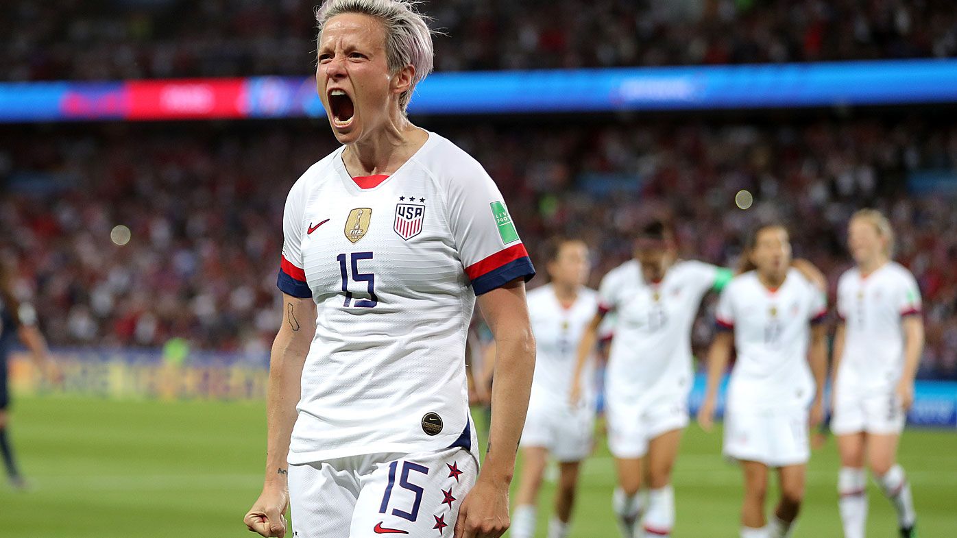 'Go gays!': Megan Rapinoe's proud message after leading USA to win over France