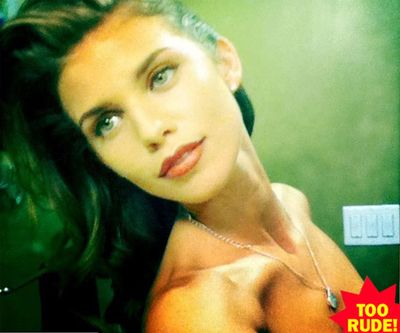 <i>90210</i> star AnnaLynne McCord kicked off the new year by accidentally sending a topless pic of herself to a fan on Twitter. She quickly realised her mistake and replaced it with a cropped version, but not before the original had made its way into cyberspace history thanks to a ton of retweets!