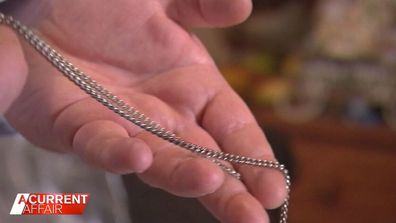 A silver chain matching the necklace Terry Floyd was wearing was found in 2016.