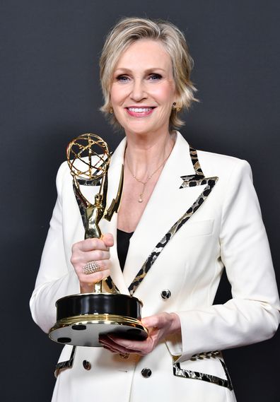 Jane Lynch wins Outstanding Guest Actress In A Comedy Series for The Marvelous Mrs. Maisel