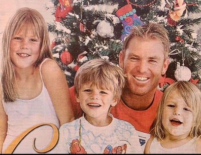 Shane Warne kids