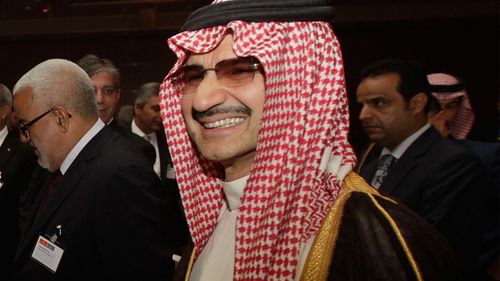  According to reports, Billionaire-prince Alwaleed Bin Talal is one of the eleven princes arrested on 04 November, along side four current ministers and tens of former ministers, in anti-corruption inquiry in Saudi Arabia. (EPA/ORESTIS PANAGIOTOU)