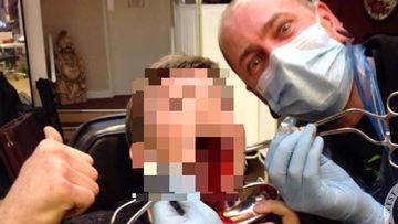 Brendan McCarthy (right), who ran Dr Evil's Body Modification Emporium in Wolverhampton, has admitted causing grievous bodily harm to three customers by carrying out a tongue-splitting procedure and removing an ear and a nipple.