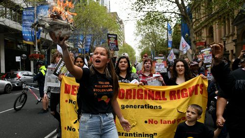 A protest was held in Sydney today following the Court of Criminal Appeal's decision.