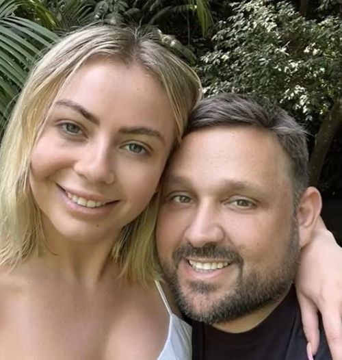 Andrew Triantafyllos and his wife