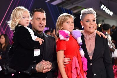Carey Hart, Pink, Jameson and Willow