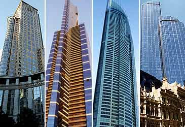 When measured to the top of its spire, which skyscraper is the tallest in Australia?