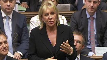 Nadine Dorries is the first UK MP to be diagnosed with coronavirus.
