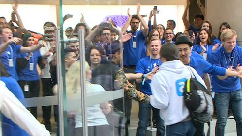 Sydney was the first city in the world to get the iPhone 6. (9NEWS)