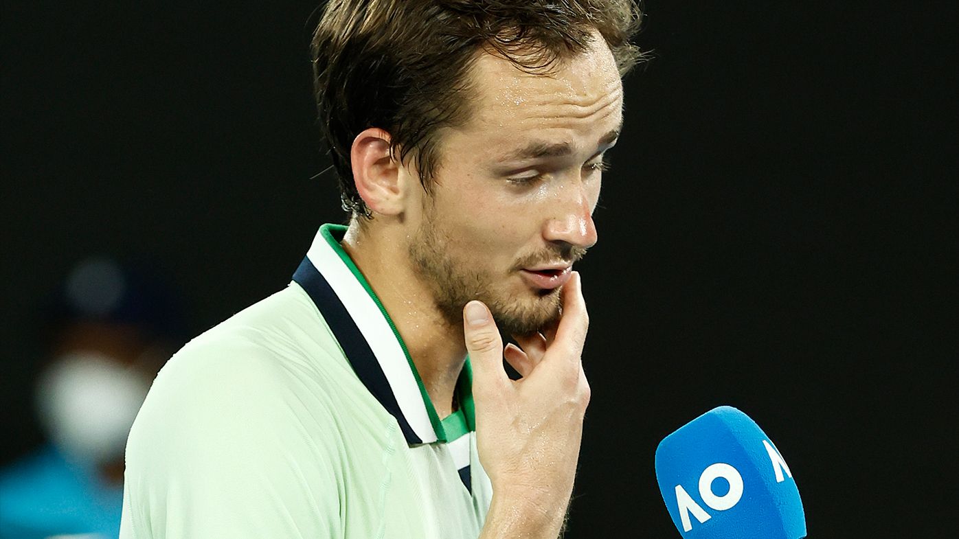 Daniil Medvedev admits to channelling Novak Djokovic in colossal Australian Open victory