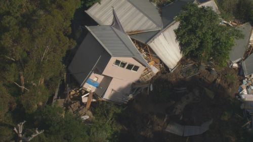 Five more families have been ordered to evacuate ﻿from where a landslide occurred in Victoria, with authorities still unsure what caused the ground to give way.