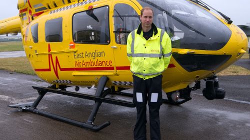 Prince William announces resignation from piloting for air ambulance