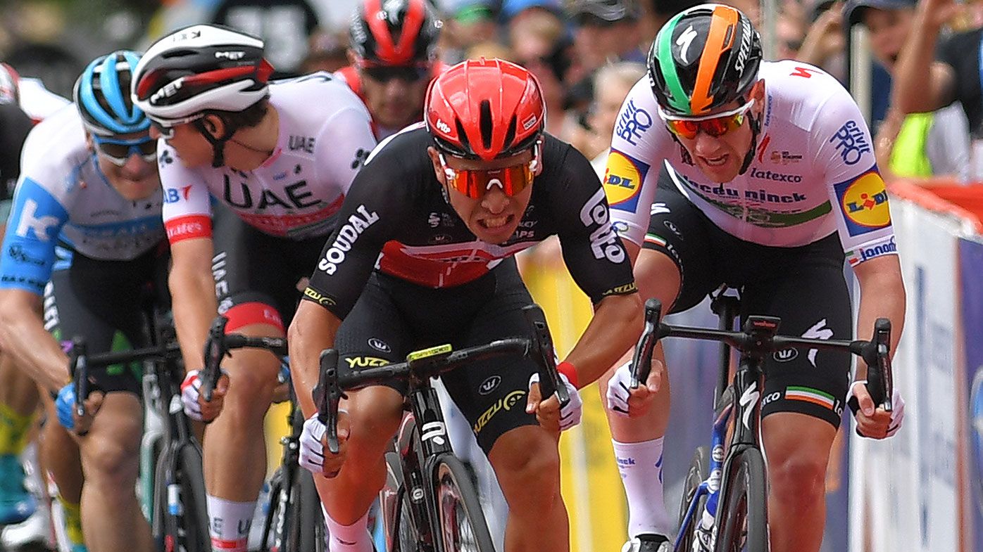 Cycling ace Caleb Ewan is among Australians pros tested for coronavirus