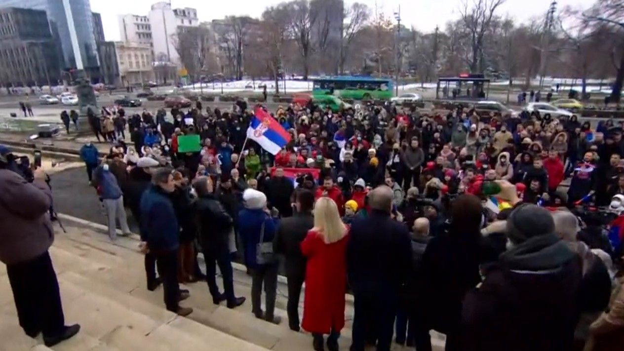 More protests in Belgrade ahead of Novak ruling