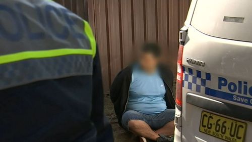 A 34-year-old man was arrested in Botany this morning. (9NEWS)