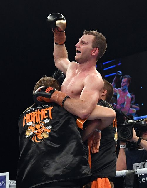 Jeff Horn is looking Stateside for his next big bout. (AAP)