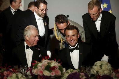 king charles queen camilla france state dinner