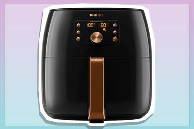 9PR: Philips Premium Collection Air Fryer XXL, Copper and Black