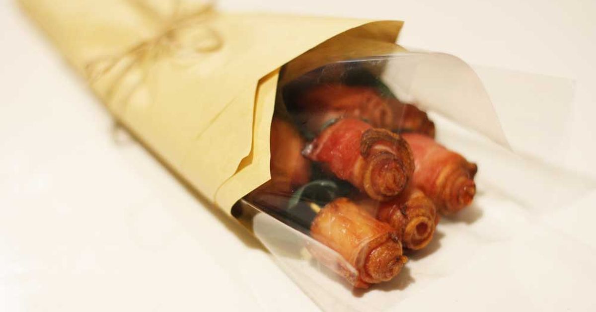 How To Make A Bacon Bouquet For That Special Someone 9kitchen