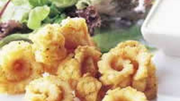 Salt and Lemon-pepper Squid with Lemon Mayonnaise - 9Kitchen