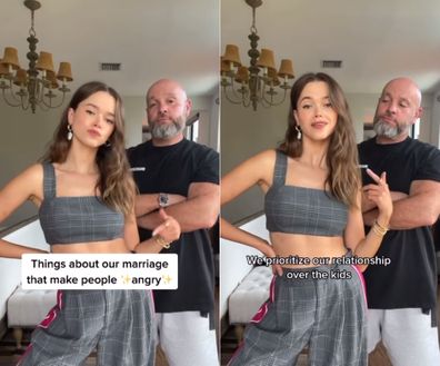 Valeria Lipovetsky with her husband Gary in Instagram video. 