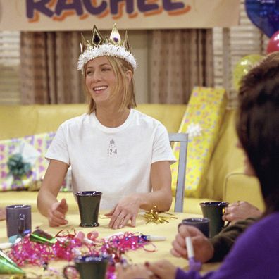 Rachel's birthday party in Friends