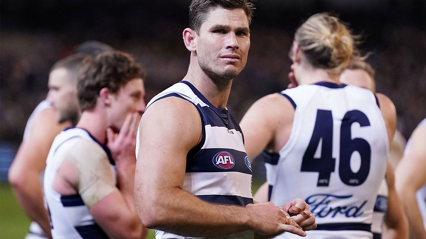 Geelong star Tom Hawkins handed one-match ban for striking Will Schofield