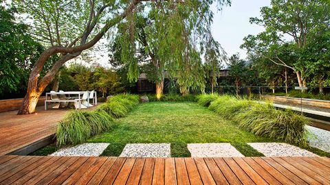 Outdoor entertaining area